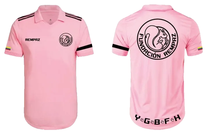 Camisetas tipo polo marcadas frente y espalda